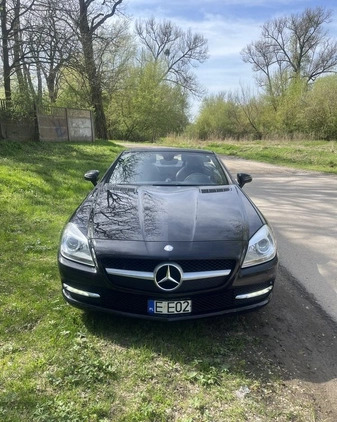Mercedes-Benz SLK cena 130000 przebieg: 24000, rok produkcji 2013 z Łódź małe 56